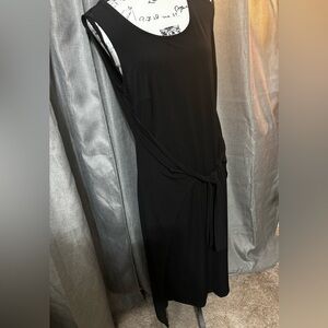Lane Bryant Elegant Black Sleeveless Dress